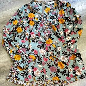 Tunic Blouse DR2 by Daniel Rainn Size L